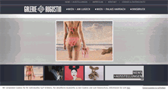 Desktop Screenshot of galerie-augustin.com